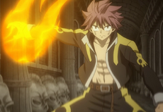 Natsu Llega al Combate