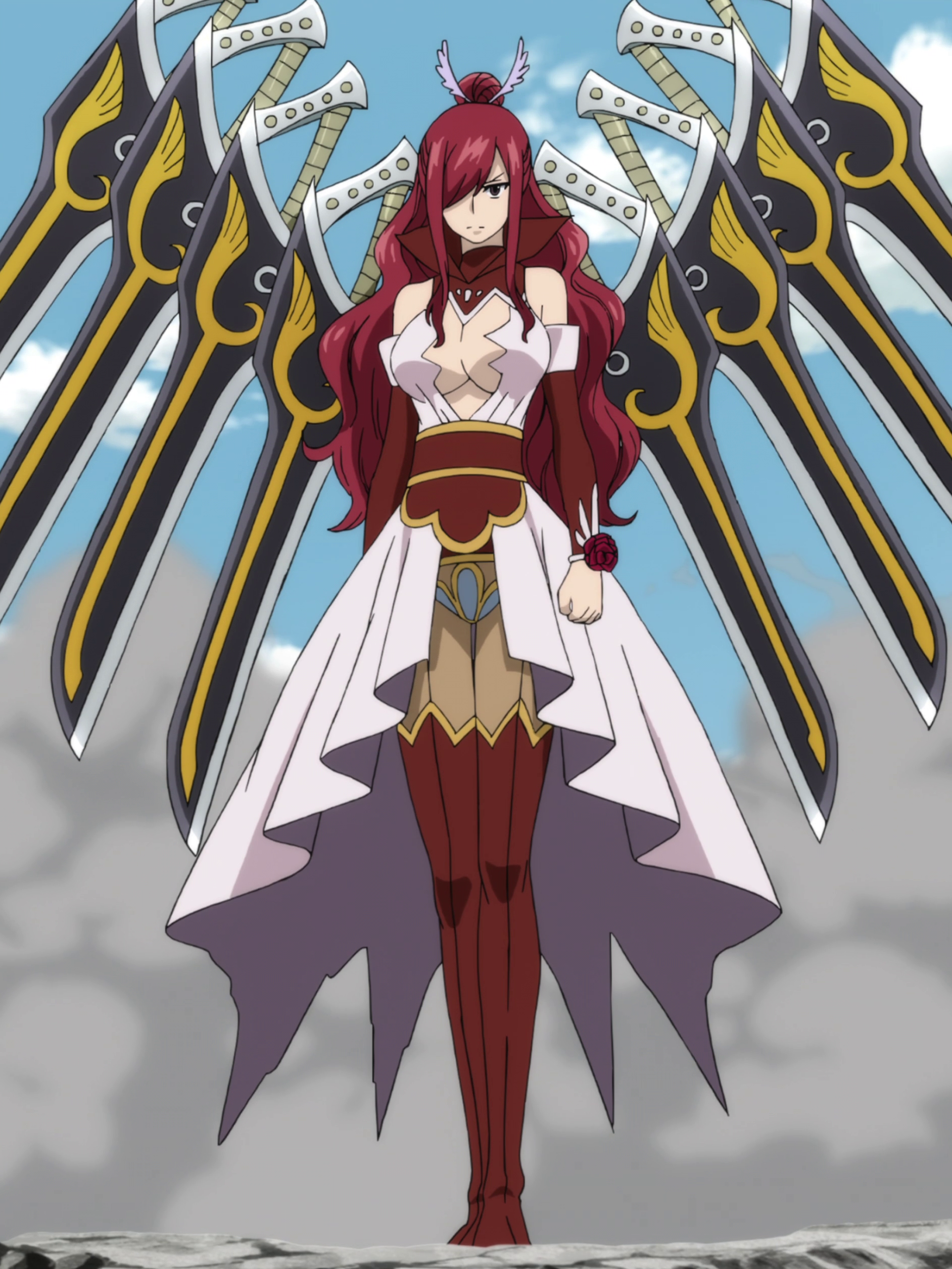 Featured image of post Erza Scarlet Armadura Fairy Armor The powers of this armor include following