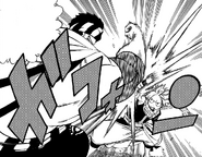 Natsu fights against Bakel