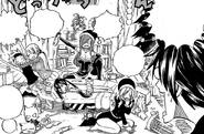 Juvia becomes depressed as she becomes drunk