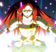 Erza using Requip