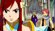 Erza decides to destroys the Thunder Palace