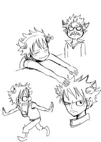 Natsu sketches