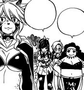 Araña, happy for Fairy Tail