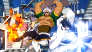 Team Fairy Tail attacks