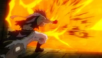 Franmalth bruciato da Natsu