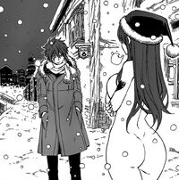 Erza meets Jellal on Christmas