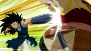 Gajeel attacks Yomazu