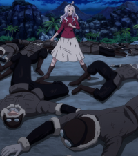 Mirajane defeating Alvarez troops