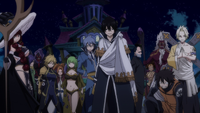 Zeref and the Twelve occupying the guild