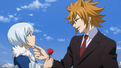 Loke coquetea con Yukino