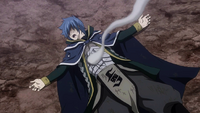 Jellal attacked by Zero