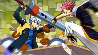 Natsu and Haru clash