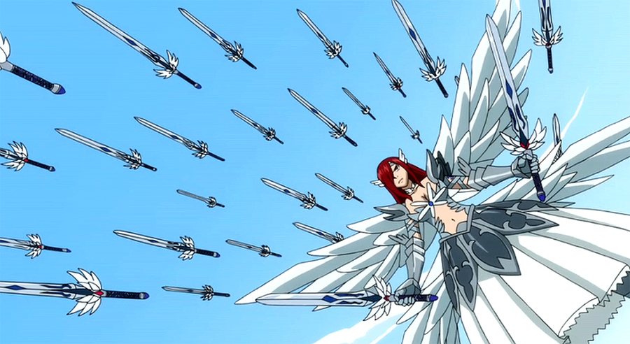 Featured image of post Fairy Tail Erza Sword My initial belief i watched fairy tail before one piece and i gotta say that since episode 4 her episode of introduction i ha
