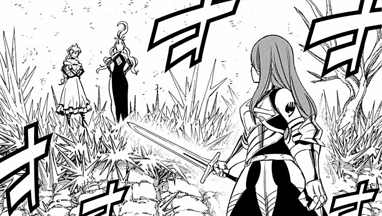Erza Scarlet vs. Hermanas Signario | Fairy Tail Wiki | Fandom, image size:1280x724