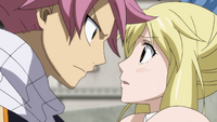 Natsu explains about Gray