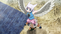 Lisanna rescata a Elfman