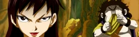 Um bravo Kain e Ultear enfrentando Natsu e Lucy
