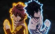 Natsu and Gray in Opening 21