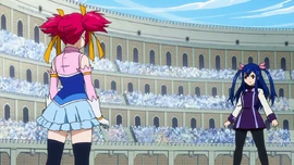 Wendy facing Sherria