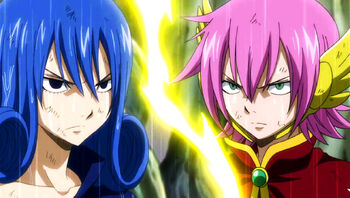 Juvia confronts Meredy