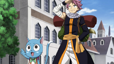 Natsu y Happy vuelven a Magnolia