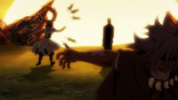 Acnologia rips through God Serena