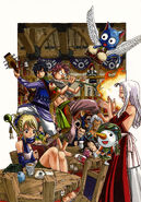 Mirajane on the cover of Chapter 149