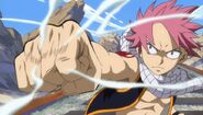 Natsu Dragneel's punch