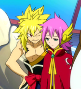 Meredy comforted by Zancrow