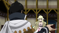 Mavis meets Zeref in the guild