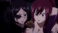 Minerva and Erza threaten Franmalth