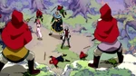 Jura Neekis, Lyon Vastia y Sherry Blendy vs. Red Hood