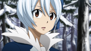 Yukino noticing Bloodman