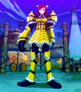 Erza com armadura do gigante