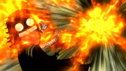 Natsu mass fire attack