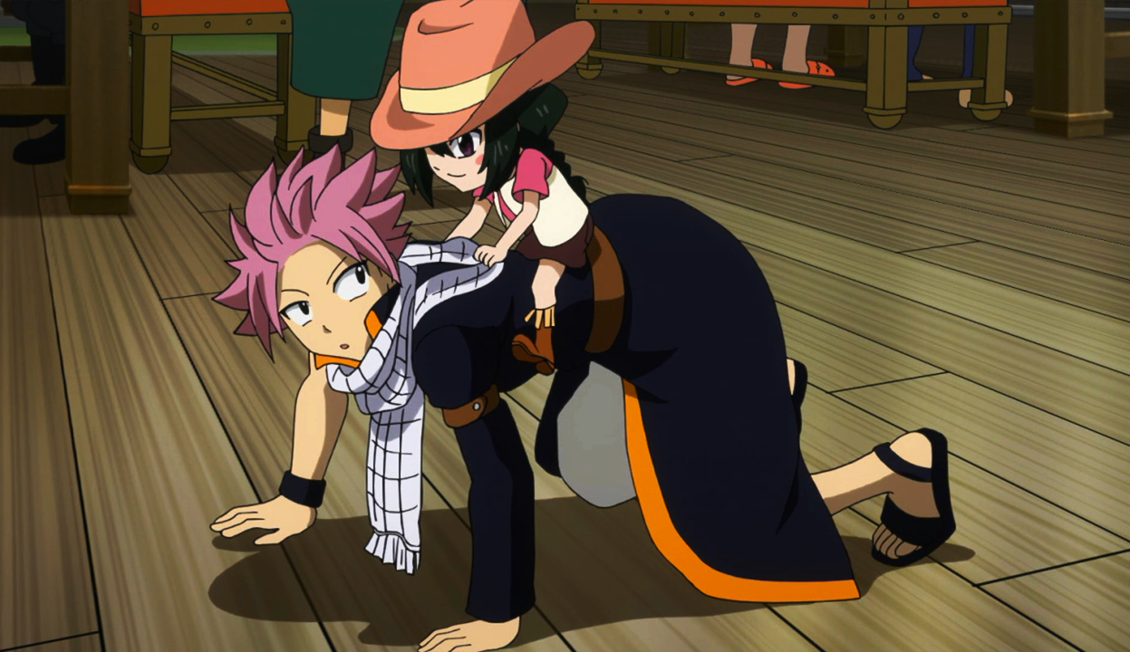 fairy tail natsu and lucy kiss episode