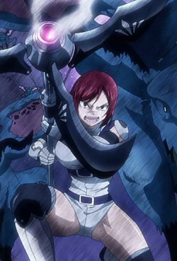 Magic Spear Ten Commandments Fairy Tail Wiki Fandom Erza knightwalker is a character from fairy tail. magic spear ten commandments fairy