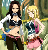 Lucy and Cana after the first exam