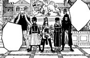 Team Fairy Tail standing