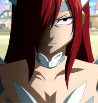 Erza's anger