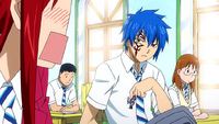Jellal sees Erza
