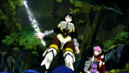 Meredy watches as Ultear summons a sword to kill Juvia