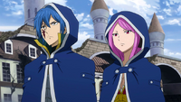 Jellal and Meredy look for Ultear