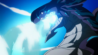 Acnologia readying his Dragon Roar