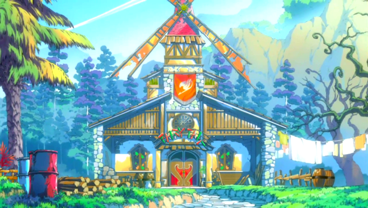 fairy tail guild hall