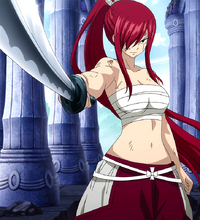 Determined Erza