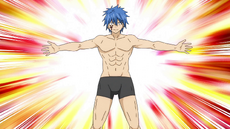 Jellal blanqueado sorprende a Erza