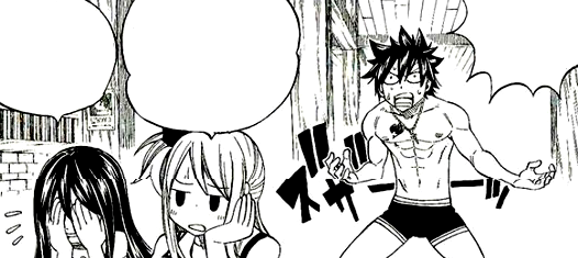 I wanted to see a episode with natsu and gray in suits why would thay put this in the opening if we never see thi…
