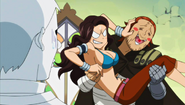 Gildarts carrying Cana